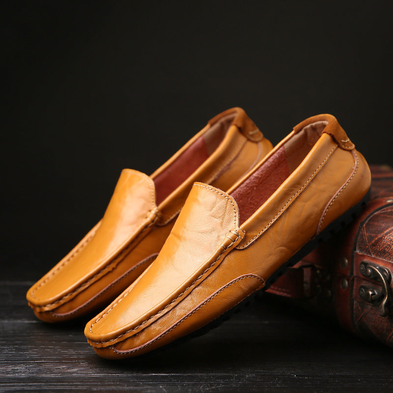 Men Loafers Slip On Formal Comfortable Soft Shoes