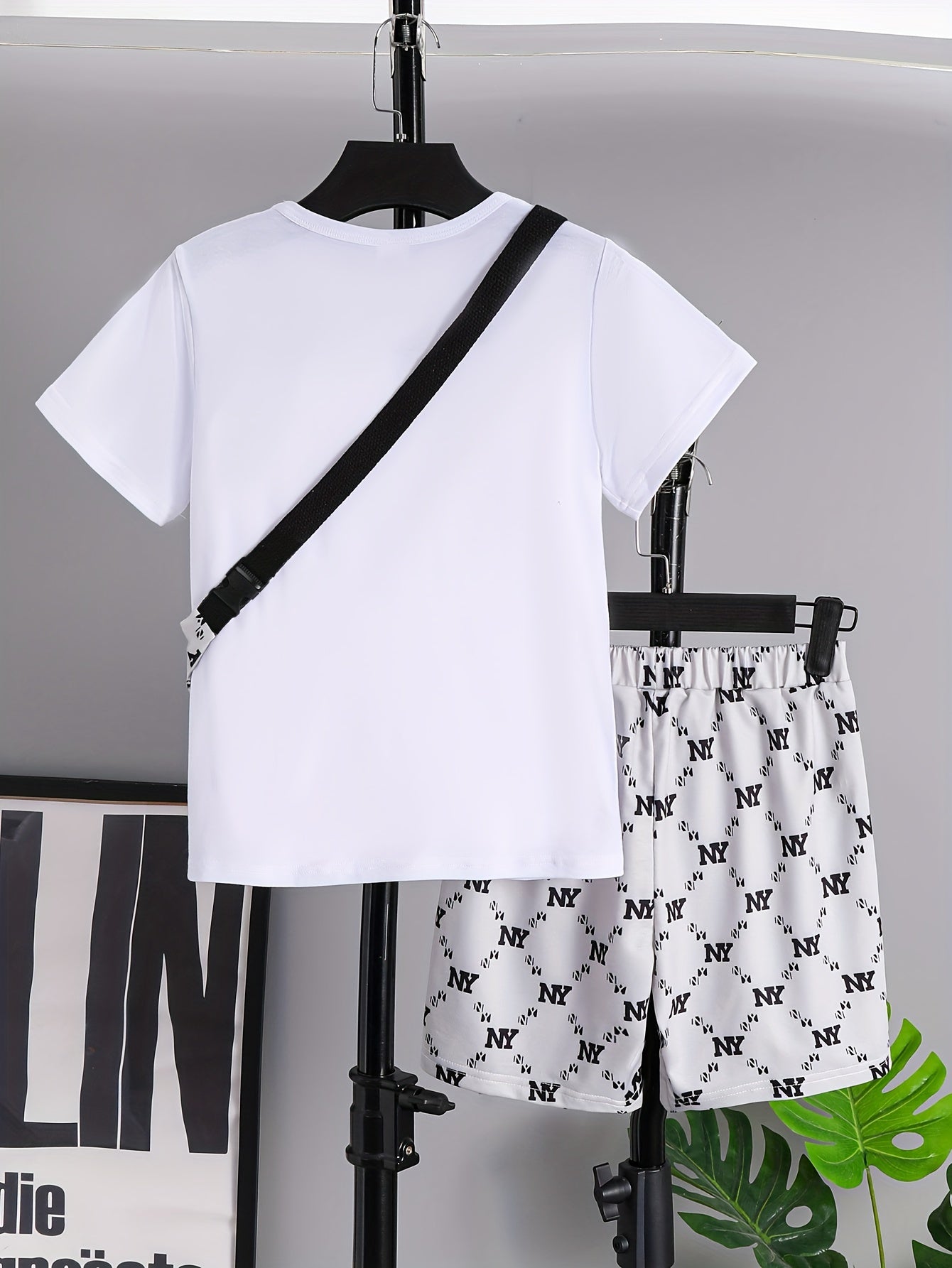 3pcs Tween Boys' Outfit Set