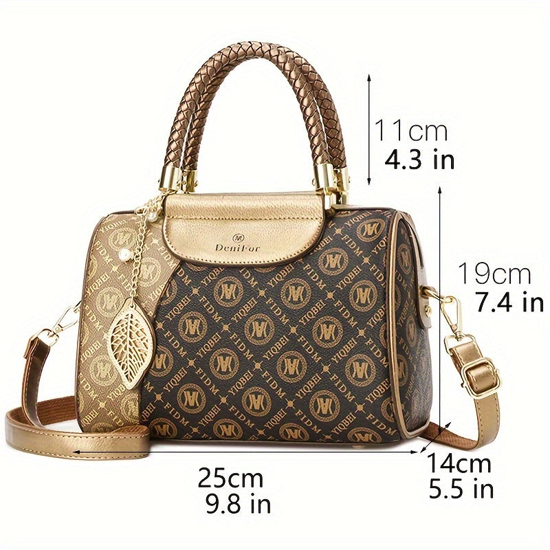 High-End Fashion Three-Piece Mother-And- Bag European And American Style Women'S Bag Old Flower